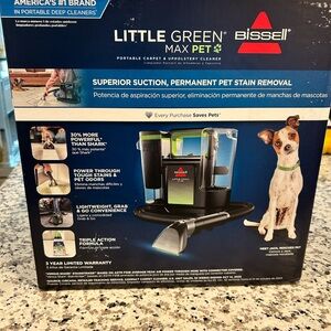 Bissell Little Green Max Pet with Black and Green Design